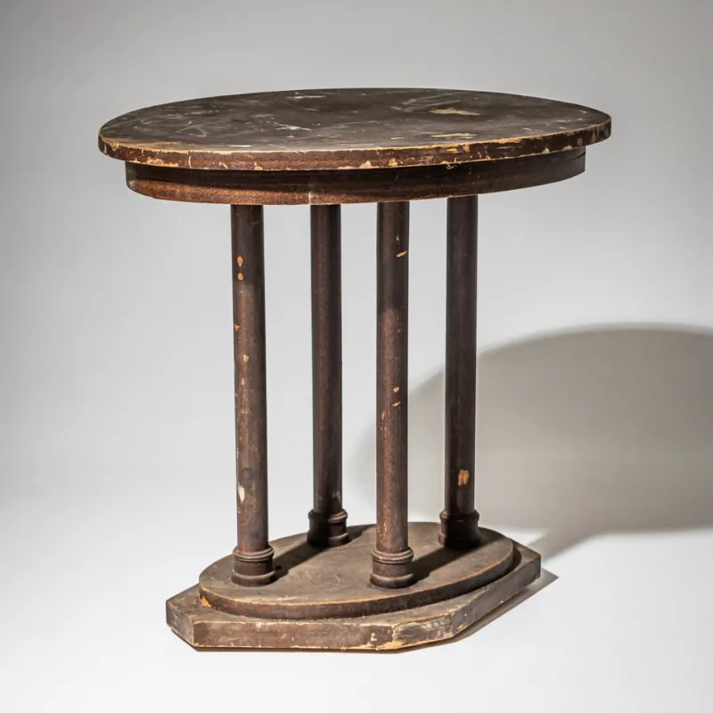 Pamono Art Nouveau Secessionist Table> Game Tables