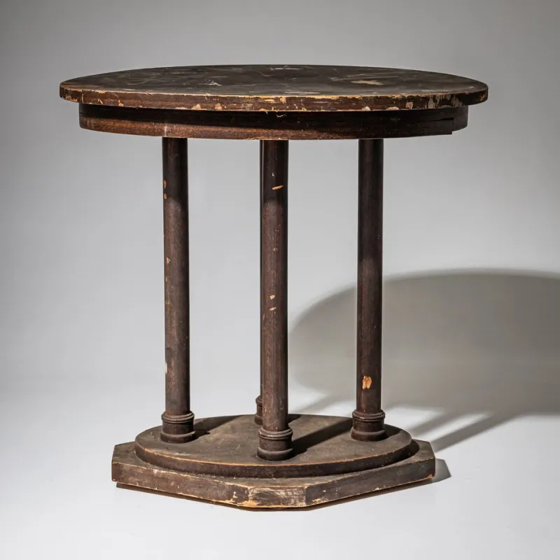 Pamono Art Nouveau Secessionist Table> Game Tables