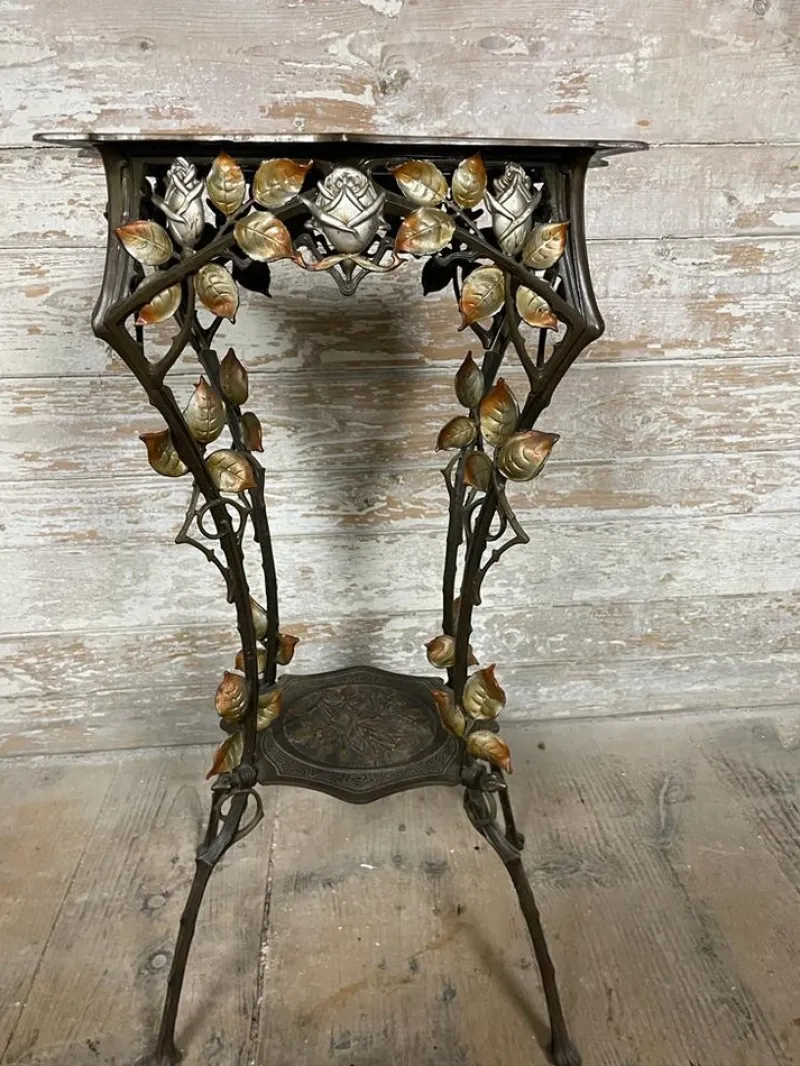 Pamono Art Nouveau Side Table> Coffee & Side Tables