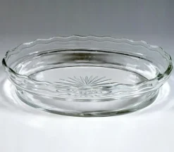 Pamono Art Nouveau Silver Jardinière with Waved Glass Liner, Germany, 1900s><noscript><img width=