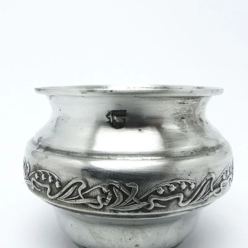 Discount Pamono Art Nouveau Silver Salt Holder, Former Austro-Hungarian Empire, 1900s
