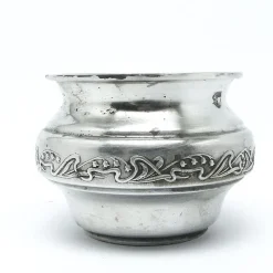Discount Pamono Art Nouveau Silver Salt Holder, Former Austro-Hungarian Empire, 1900s