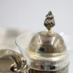 Sale Pamono Art Nouveau Silver-Plated Jug on a Warmer, 1890s