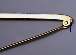 Online Pamono Art Nouveau Stick Brooch Gold, 1890s