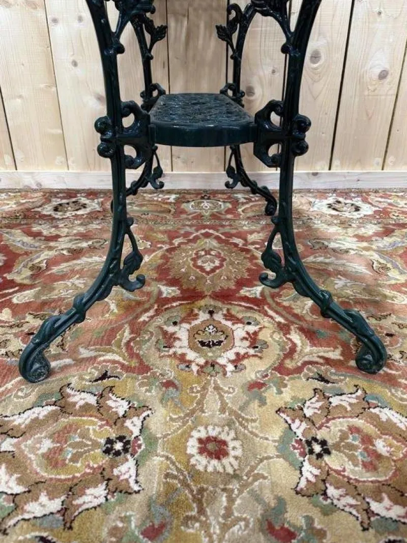 Online Pamono Art Nouveau Style Painted Iron Garden Table