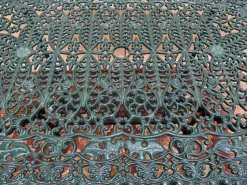 Online Pamono Art Nouveau Style Painted Iron Garden Table