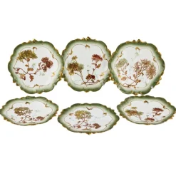 Hot Pamono Art Nouveau Style Porcelain Service, Limoges, 20th Century, Set of 11