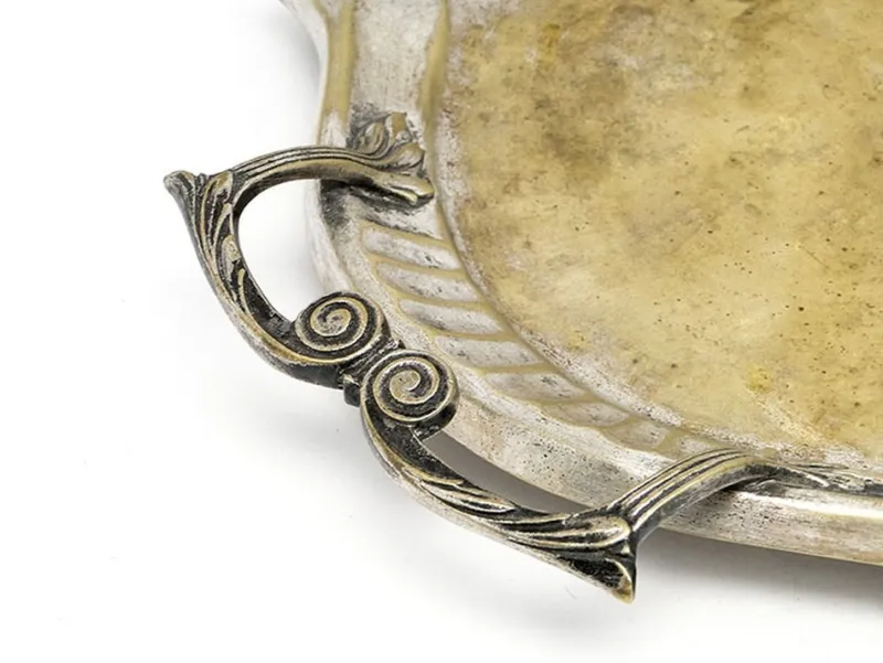 Best Pamono Art Nouveau Tray by Argentor, 1890s