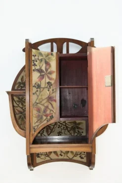 Discount Pamono Art Nouveau Wall Cabinet, 1890s