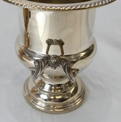 Best Pamono Art Nouveau Wine Coolers in Silver Plate, Set of 2