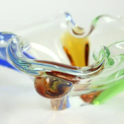 Sale Pamono Art Rhapsody Collection Bowl in Glass by Frantisek Zemek, Former Czechoslovakia, 1960s