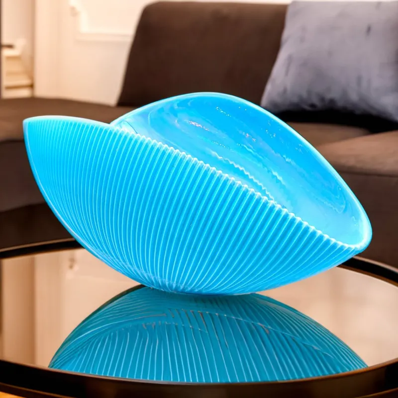 Pamono Artisan Centerpiece in Light Blue Murano Artistic Glass from YourMurano> Tabletop