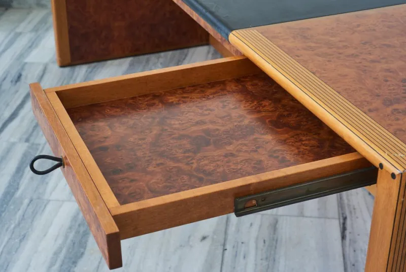 Pamono Artona Desk by Afra and Tobia Scarpa for Maxalto, 1979> Desks