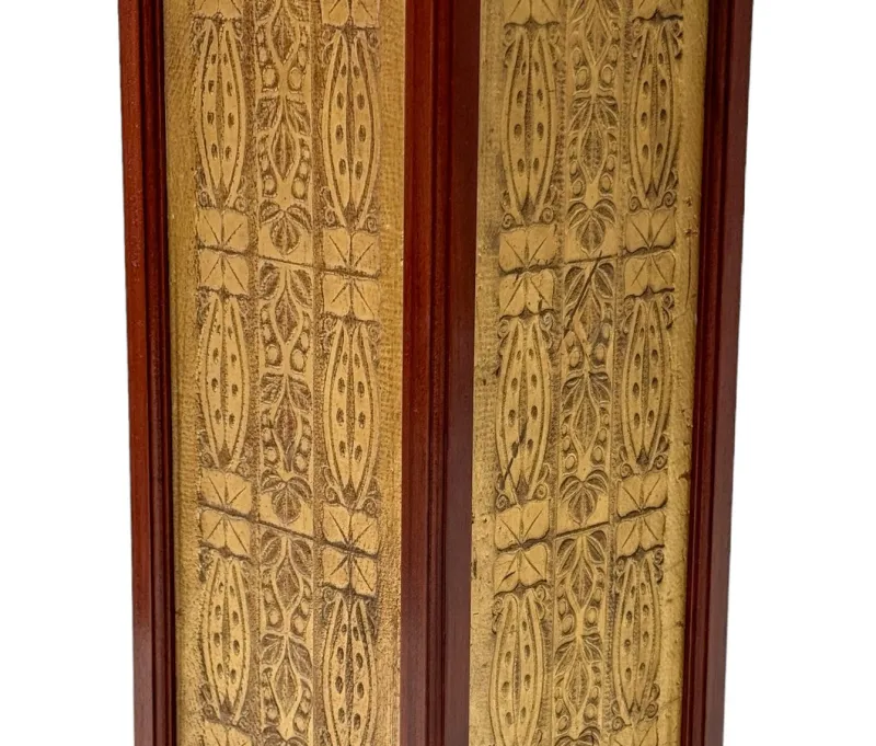 Best Pamono Arts & Crafts Art Nouveau Pedestal by Carel Adolph Lion Cachet, 1890s