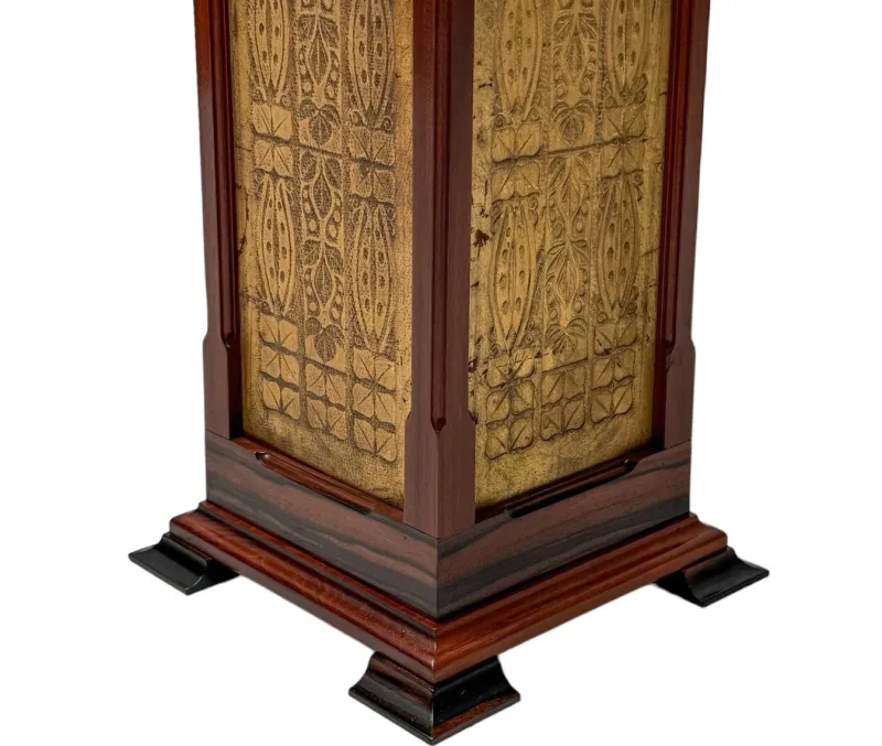 Best Pamono Arts & Crafts Art Nouveau Pedestal by Carel Adolph Lion Cachet, 1890s