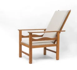 Discount Pamono Arts & Crafts Reclining Chair in Oak by Ambrose Heal for Heals, 1890s