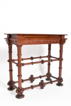 Clearance Pamono Arts & Crafts Wooden Console Table, 1910s