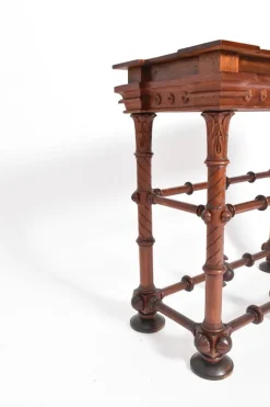 Clearance Pamono Arts & Crafts Wooden Console Table, 1910s