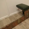 Best Pamono Arts and Crafts Beaten Copper and Brass Club Fender Inglenook Fireside Seat