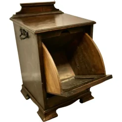 Pamono Arts and Crafts Oak Purdonium Coal Box> Fireplaces And Mantels