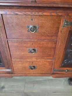 Pamono Arts and Crafts Oak Sideboard, 1890s> Sideboards & Buffets