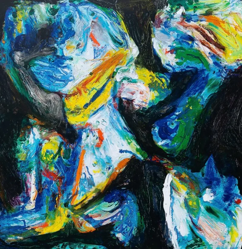 Pamono Asger Jorn Vision Nocturne Poster> Posters