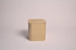 Pamono Ash Wood Laundry Basket with Flexible Lid by Villahomecollection> Trunks, Crates & Baskets