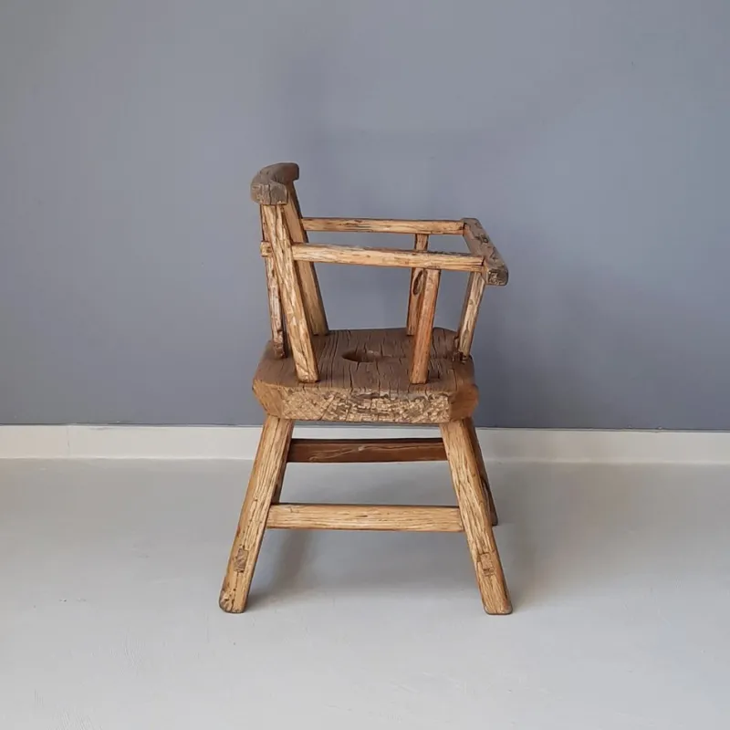 Pamono Asian Childs Chair with Hole> Children's Chairs