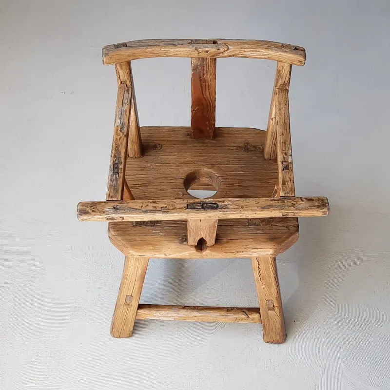 Pamono Asian Childs Chair with Hole> Children's Chairs