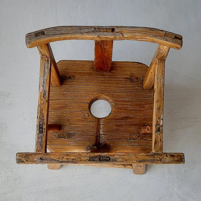 Pamono Asian Childs Chair with Hole> Children's Chairs