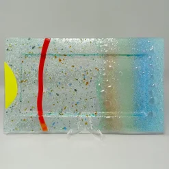 Discount Pamono Astonishing Tray in Murano Glass by Albatros, 1970s