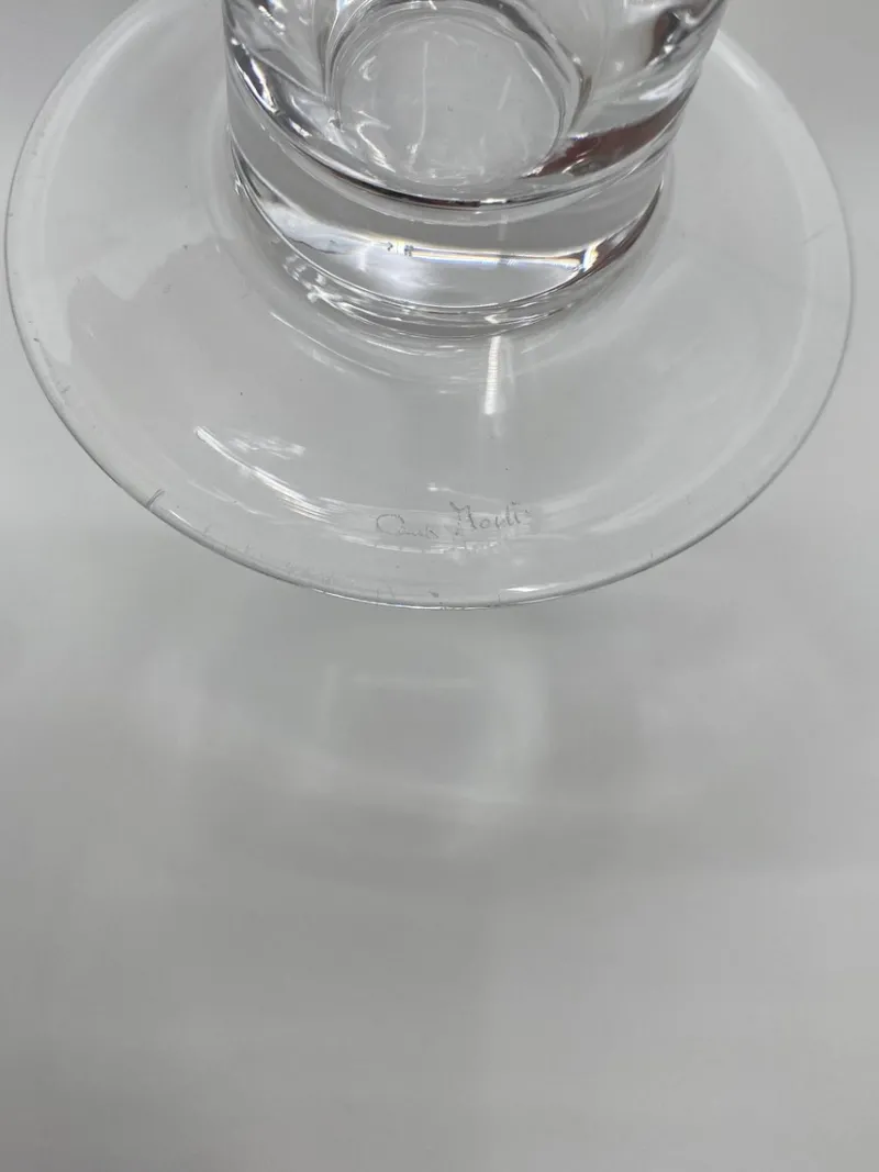 Sale Pamono Asymmetrical Water Glasses in Murano Glass by Carlo Moretti, Italy, 1990s, Set of 5