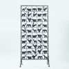Online Pamono Atelier Marolles Freestanding Room Divider Screen with Animal Motifs in Wrought Iron by Jean Touret