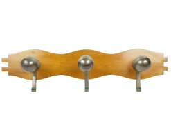 Outlet Pamono Attaccapanni Wall Coat Rack in Walnut & Burnished Brass by Sergio Mazza for Artemide, 1960s