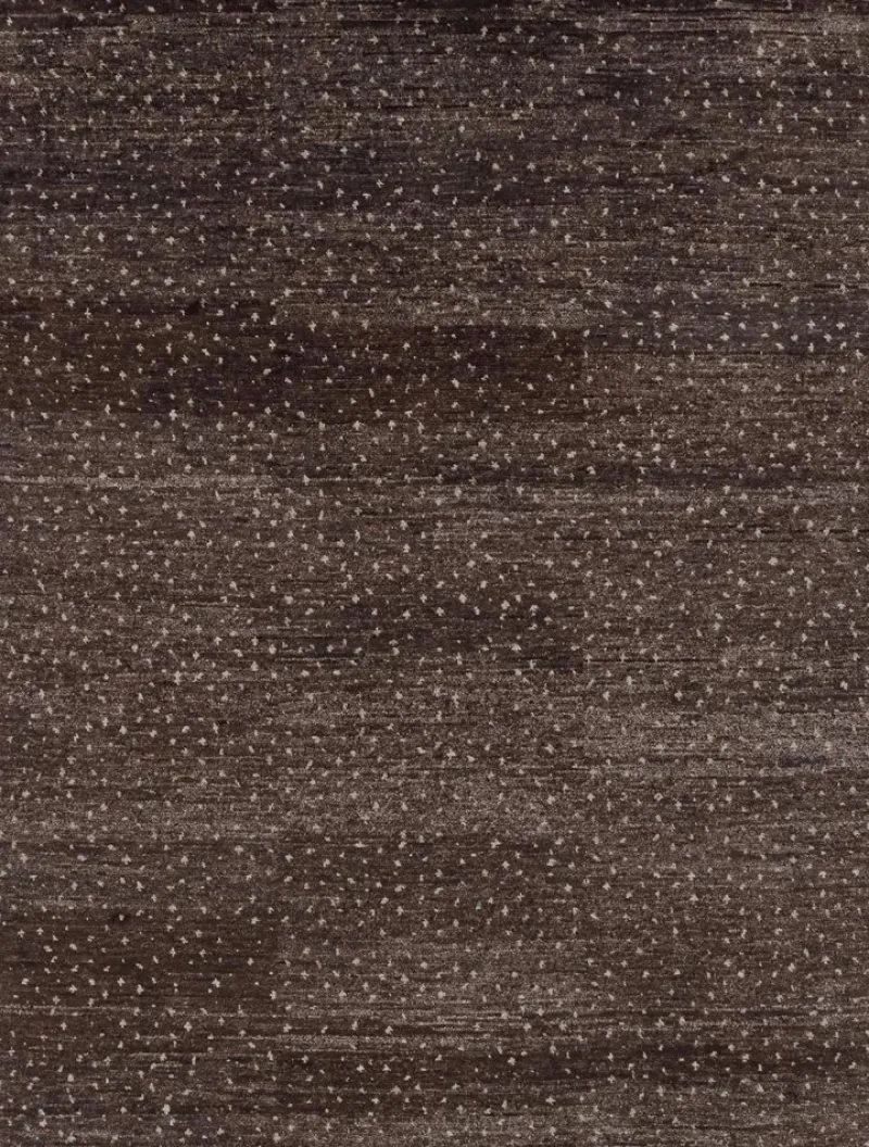Pamono Aubergine Rug with Geometric Patterns from R&K Principal Jahanshah Nazmiyal