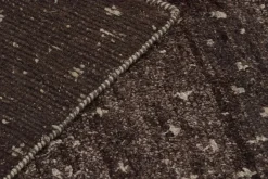 Pamono Aubergine Rug with Geometric Patterns from R&K Principal Jahanshah Nazmiyal