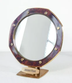 Discount Pamono Audemars Piguet Mirror in Briar Root and Brass