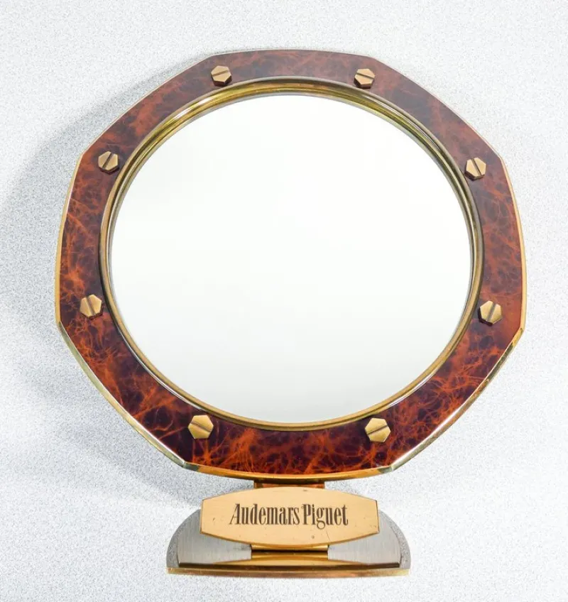 Discount Pamono Audemars Piguet Mirror in Briar Root and Brass