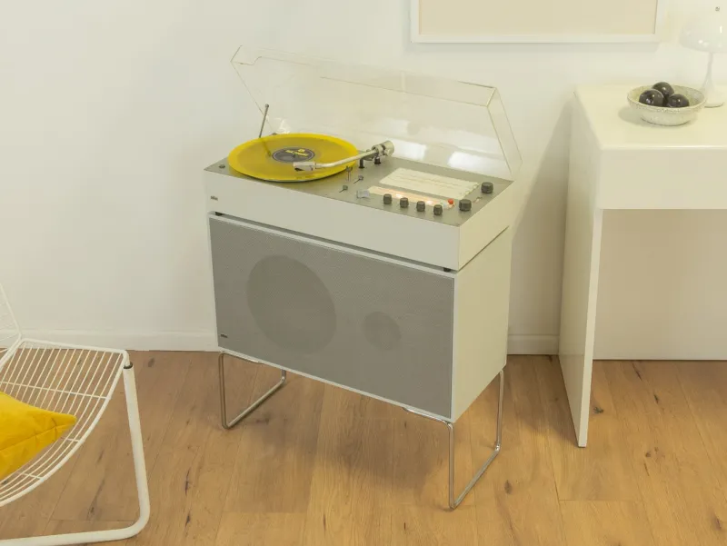 Online Pamono Audio 300 Compact Stereo System with L 60/4 Loudspeakers by Dieter Rams for Braun, 1970s