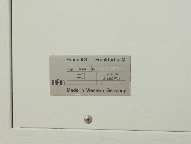 Online Pamono Audio 300 Compact Stereo System with L 60/4 Loudspeakers by Dieter Rams for Braun, 1970s