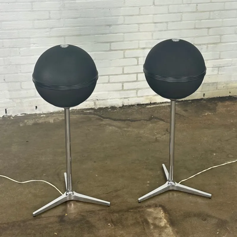 Hot Pamono Audiorama 7000 Speakers in Black from Grundig, Set of 2