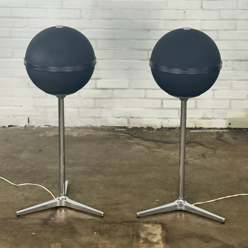 Hot Pamono Audiorama 7000 Speakers in Black from Grundig, Set of 2