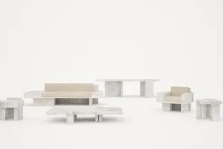 Best Pamono Auguste Piece 03 White Onyx Limited Edition Sofa by Tristan Montabord-Marc