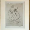 Pamono Auguste Renoir, The Scamander River, Nude, 1900, Engraving> Art Nouveau