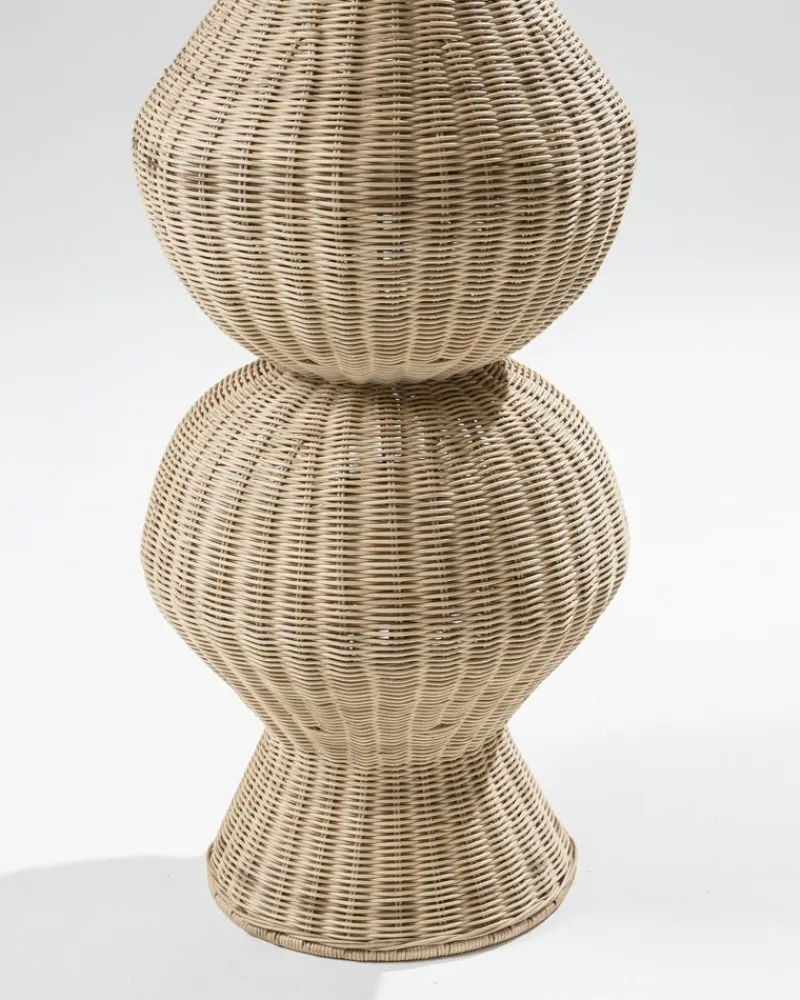 Pamono Aurea Column in Rattan from Heaps & Woods, 2010s> Pedestals And Columns