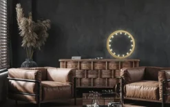 Pamono Aurora Mini 80 Circular Pink Floor Lamp by JSPR> Floor Lamps