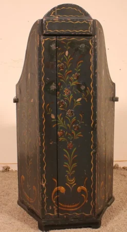 Pamono Austrian Children's Chair in Polychrome Wood, 1800s><noscript><img width=