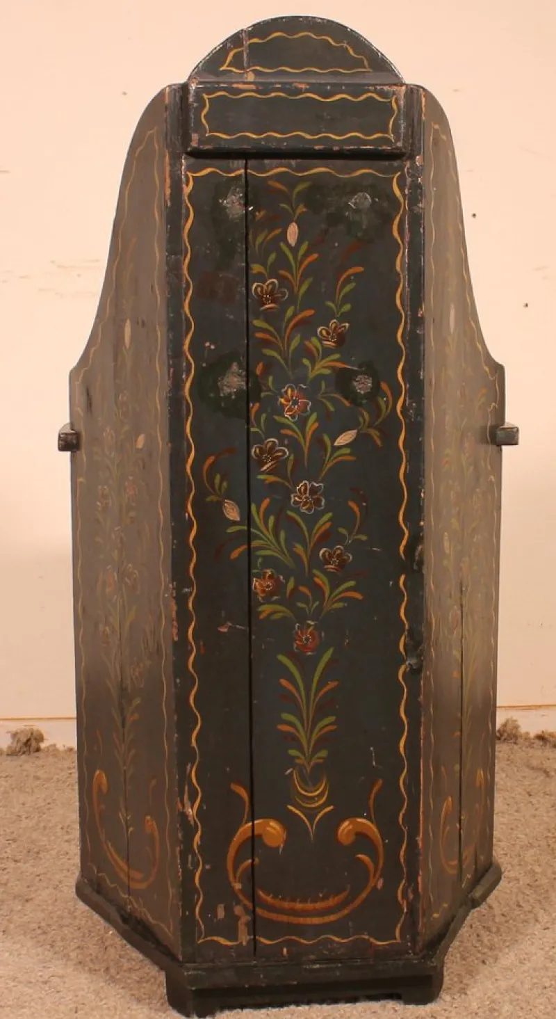Pamono Austrian Children's Chair in Polychrome Wood, 1800s> Children's Chairs