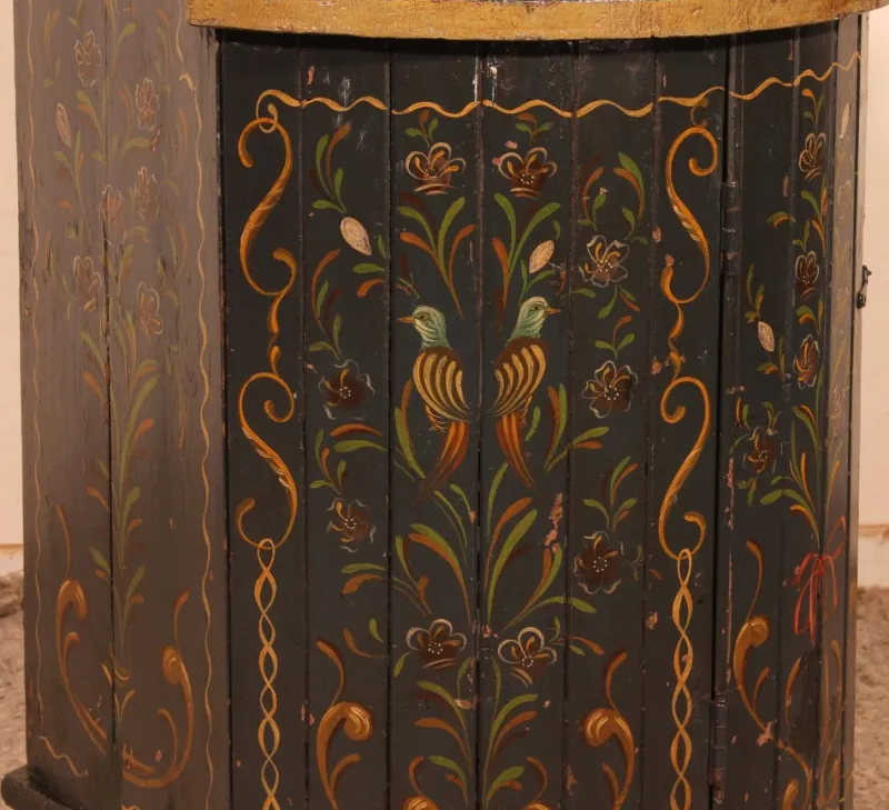 Pamono Austrian Children's Chair in Polychrome Wood, 1800s> Children's Chairs