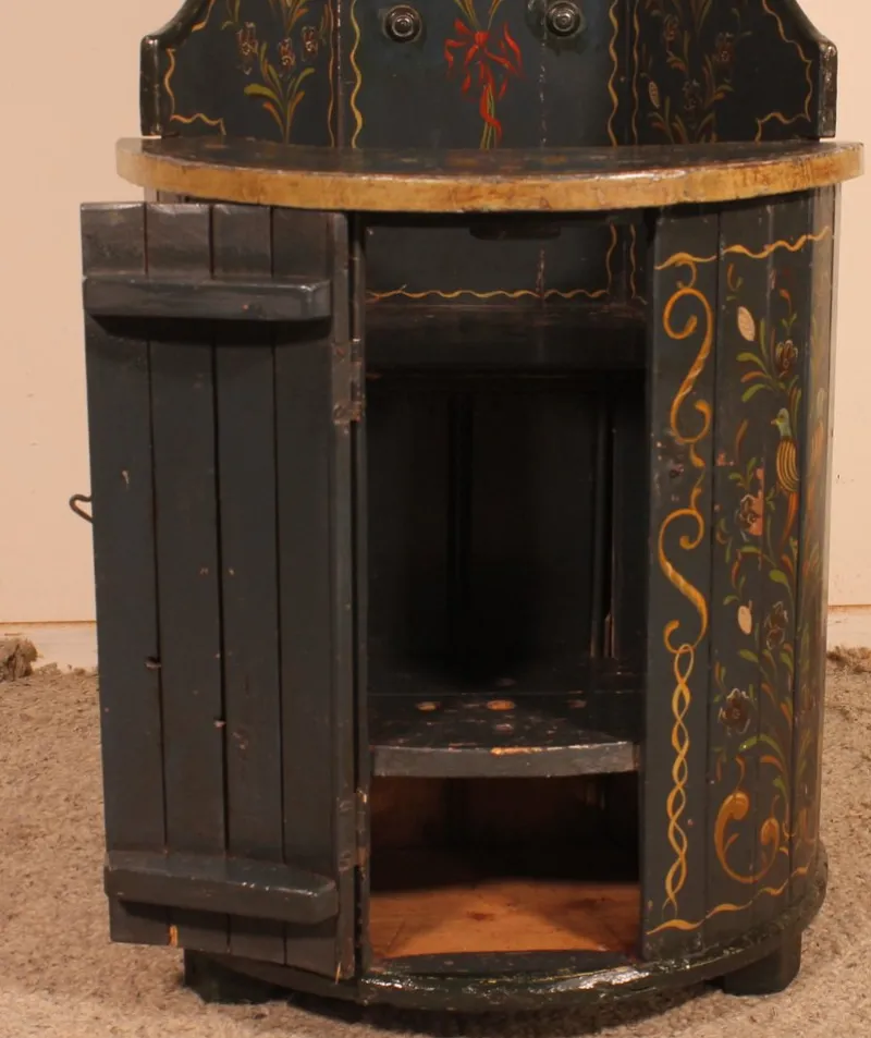 Pamono Austrian Children's Chair in Polychrome Wood, 1800s> Children's Chairs